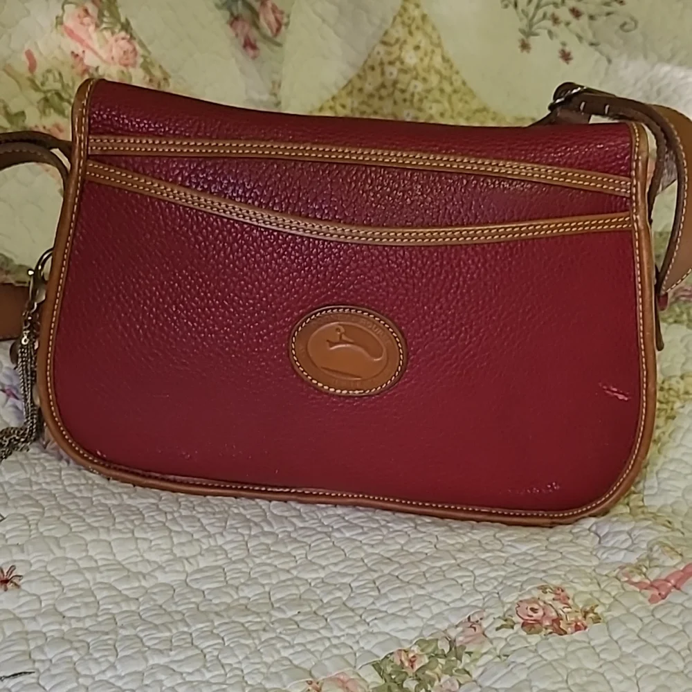 Vintage Dooney & Bourke AWL (Rare) Rose Satchel Bundle - Picture 11 of 17
